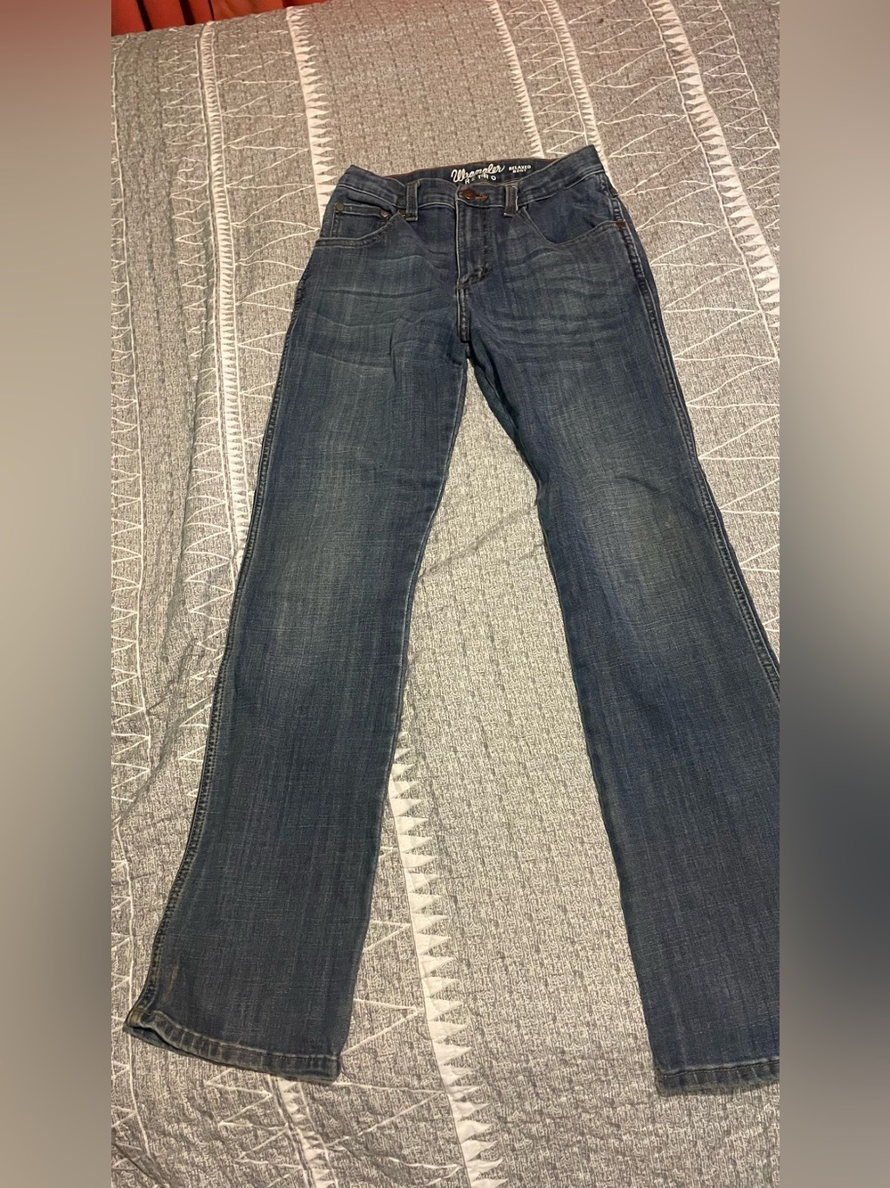 Wrangler Retro Indigo  Relaxed Booot Jeans